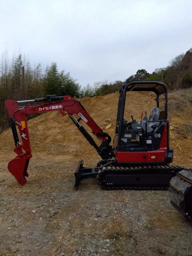 ミニ油圧ショベル購入 - カイセイ興業株式会社