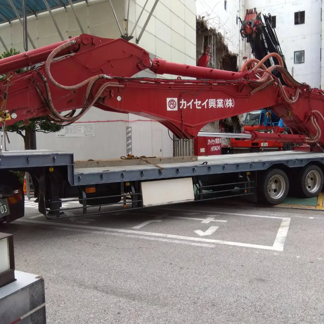 ZX1000K運搬 - カイセイ興業株式会社